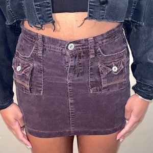 Vintage Old Navy Corduroy Mini Skirt